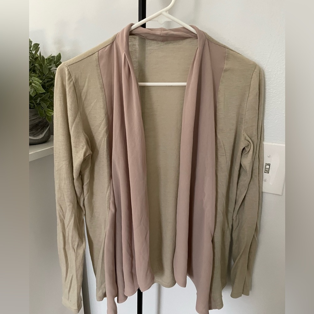 Beige cardigan